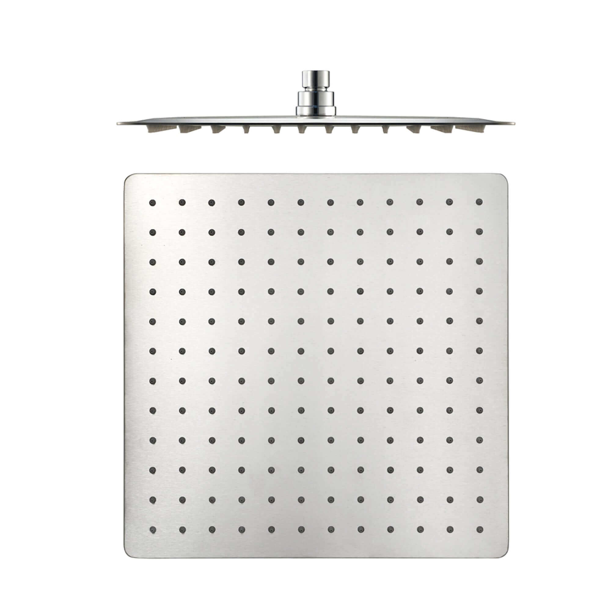 Buy Square ultra slim shower head stainless steel 400mm - chrome Online UK | HOUSE OF ENKI